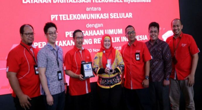 Telkomsel Sedia Layanan IoT Untuk Peruri