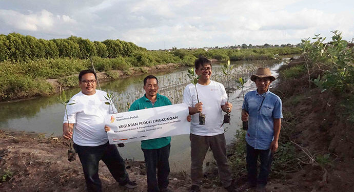 Danamon Peduli Gelar Program CTB Untuk Korban Tsunami Selat Sunda