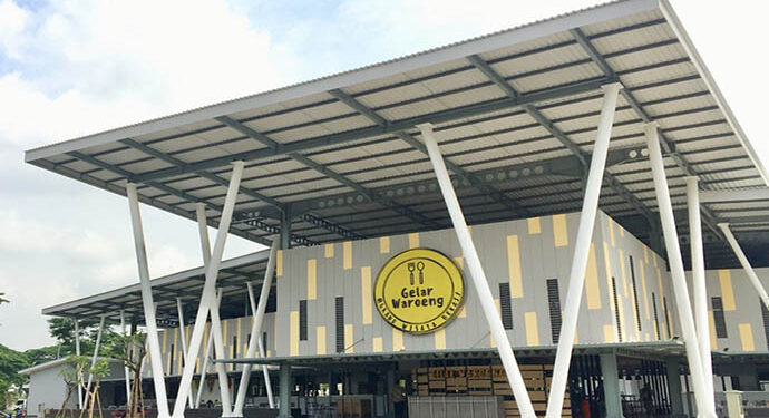 Gelar Waroeng : Pusat Jajanan Kaki Lima Berkonsep Teknologi
