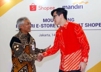 Bank Mandiri Gandeng Shopee Untuk Jualan Uang Elektronik