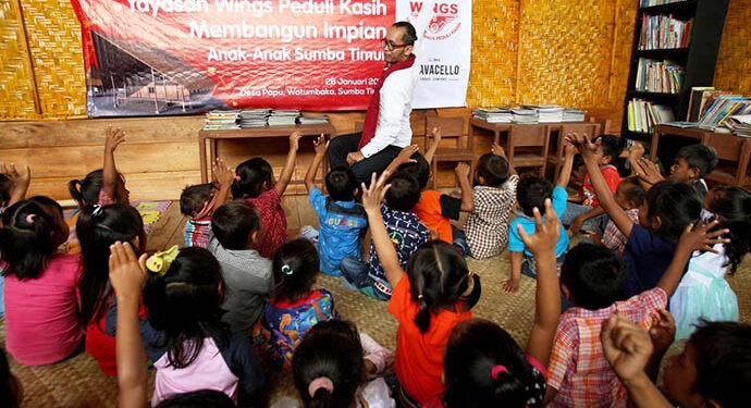 Wings Bangun PAUD Untuk Pendidikan dan Sanitasi Anak Sumba