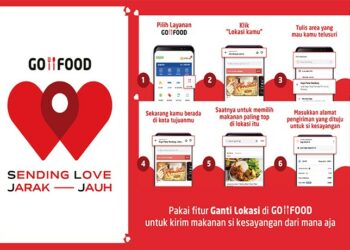 Demi Orang Terkasih, Go-Food Luncurkan Fitur Ganti Lokasi