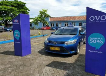 OVO dan Bosowa Taksi Buat Terobosan Transaksi Non Tunai di Makassar