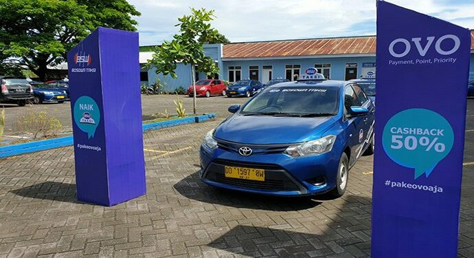 OVO dan Bosowa Taksi Buat Terobosan Transaksi Non Tunai di Makassar