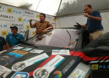 PLN Blits, Mobil Listrik dari ITS Diujicoba Keliling Indonesia