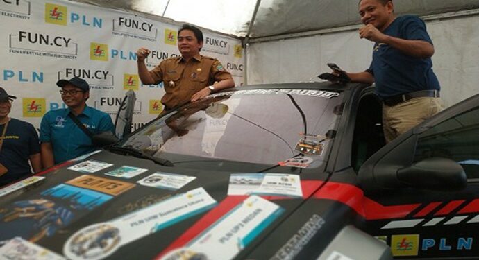 PLN Blits, Mobil Listrik dari ITS Diujicoba Keliling Indonesia