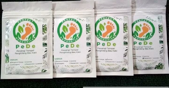 Pede, Penghilang Bau Kaki Berbahan Alami