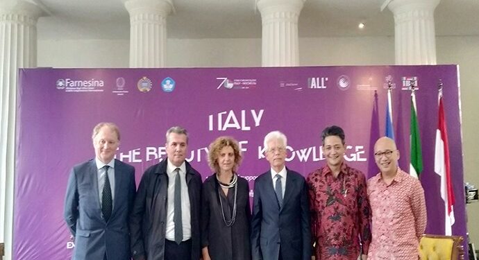 The Beauty of Knowledge, Perayaan 70 Tahun Italia-RI