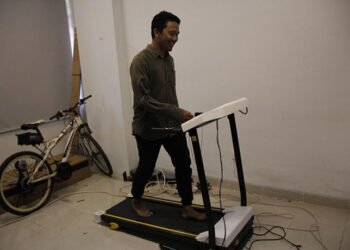 Treadmill Otomatis Ini Bekerja Berdasar Detak Jantung