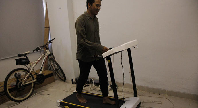 Treadmill Otomatis Ini Bekerja Berdasar Detak Jantung
