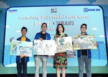 Incar Milenial BRI Hadirkan Toko Resmi di Tokopedia