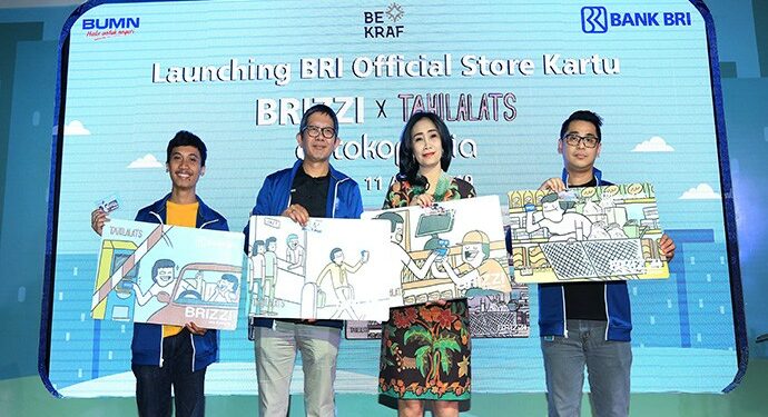 Incar Milenial BRI Hadirkan Toko Resmi di Tokopedia