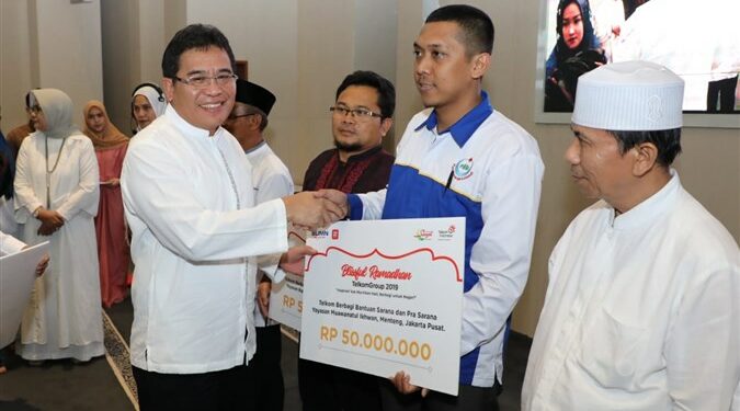 TelkomGroup Siaga RAFI 2019 Meriahkan Ramadhan, Telkom Berbagi Santunan Anak Yatim, Bantuan Sarana Ibadah dan Pondok Pesantren dalam Acara Buka Puasa Bersama