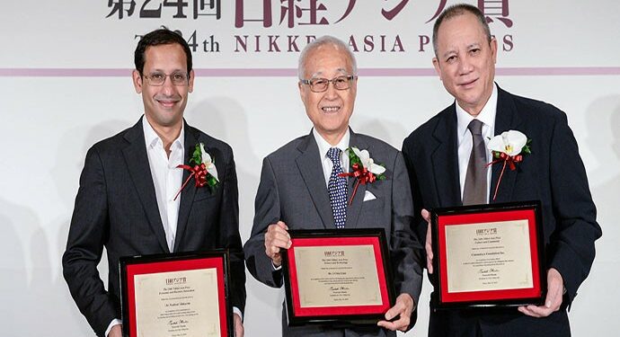 Nadiem Makarim Peroleh Anugerah Inovasi Bisnis dari Nikkei Jepang