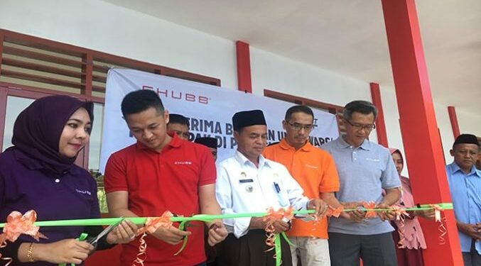 Chubb Danai Pembangunan Sekolah Terdampak Bencana di Sulteng