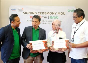 Gandeng Grab, Telkom Manjakan Pelanggan Dalam Berlangganan IndiHome