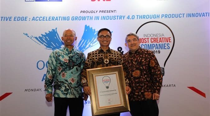 Telkom Indonesia Meraih Penghargaan Indonesia Most Creative Company 2019