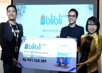 Donasi Digital Blibli Diserahkan Pada 3 LSM