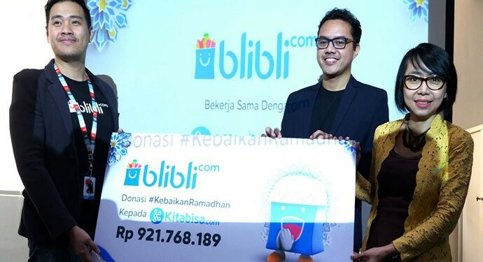 Donasi Digital Blibli Diserahkan Pada 3 LSM