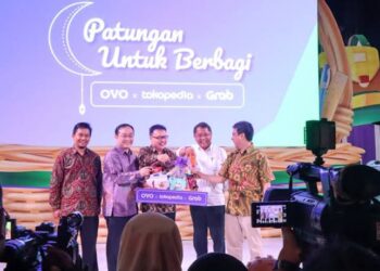 Kampanye ‘Patungan Untuk Berbagi’, Ovo, Grab & Tokopedia Bernilai Rp 11,5 Miliar