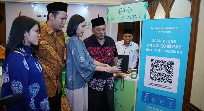 Gojek Permudah Warga NU Bersedekah Digital