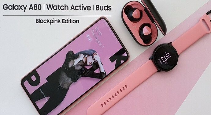 Samsung Galaxy A80 Edisi Black Pink Hadir Di Indonesia