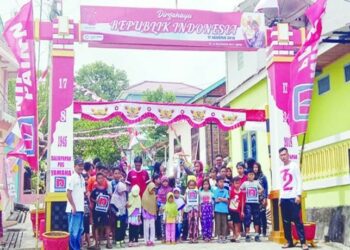 Pemerintah Gelar Lomba Gapura HUT RI Berhadiah Rp1 Miliar