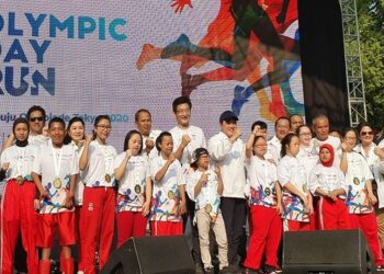 Lazada Olympic Day Run, Dukung Atlet Nasional Berlaga di Olimpiade 2020
