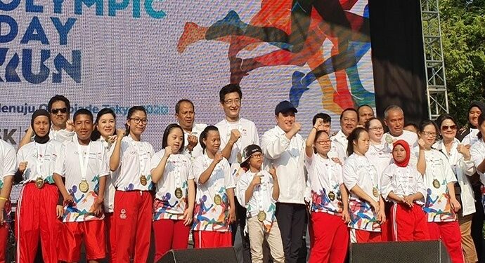 Lazada Olympic Day Run, Dukung Atlet Nasional Berlaga di Olimpiade 2020