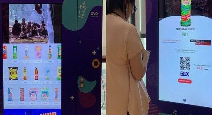 SmartCube, Smart Vending Machine dari OVO