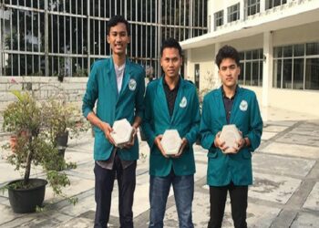 Paving Block Abu Gosok Temuan Mahasiswa Unimed