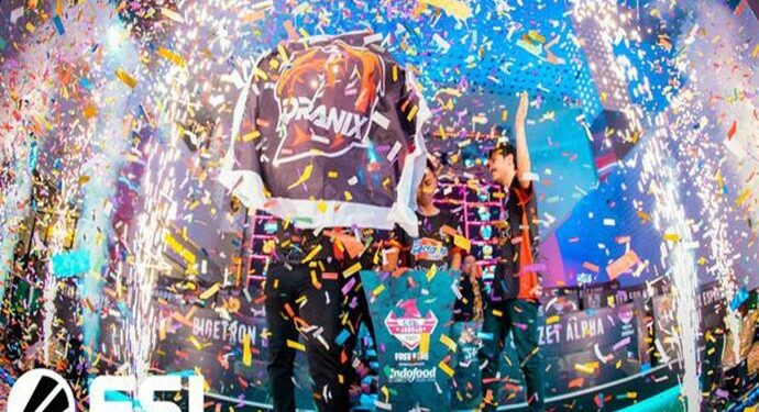 Tim Dranix Esports Juara ESL Jagoan Series Free Fire Indonesia 2019