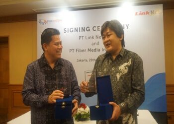 Perluas Layanan, Link Net Gandeng Fiber Media