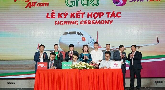 Grab Perkuat Logistik Dengan Gandeng VietJet