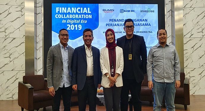 Kolaborasi Investree dan BRI Salurkan Kredit Rp 200 Miliar