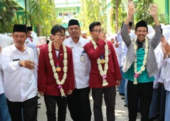 Siswa MAN Pasuruan Jawara di Kompetisi Robot di Jepang