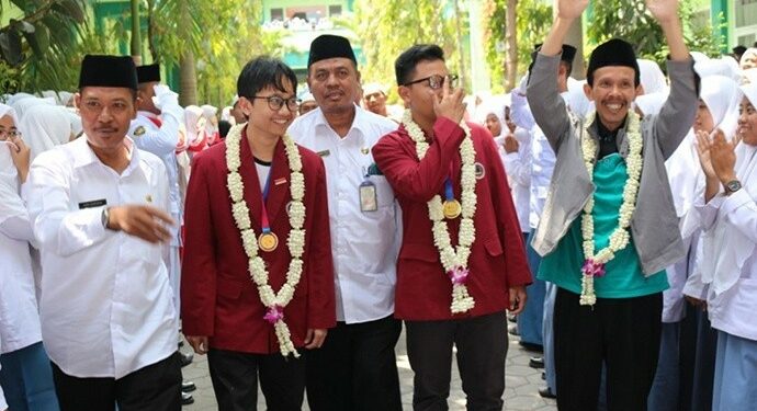 Siswa MAN Pasuruan Jawara di Kompetisi Robot di Jepang