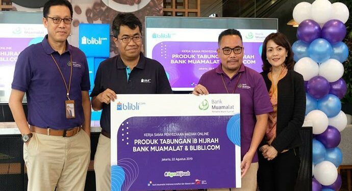 Mudahkan Beri Hadiah, Bank Muamalat Gandeng Blibli.com