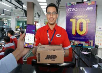 Kolaborasi Ovo dan JNE Perkuat Integrasi Pembayaran Digital