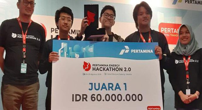 Pertamina Energy Hackathon 2.0 Jaring 847 Developer Muda