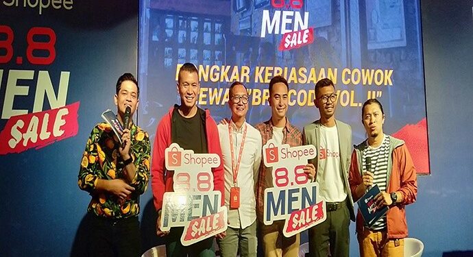 Dukung Pria Belanja online, Shopee Gelar 8.8 Men – Bro Code Vol. II