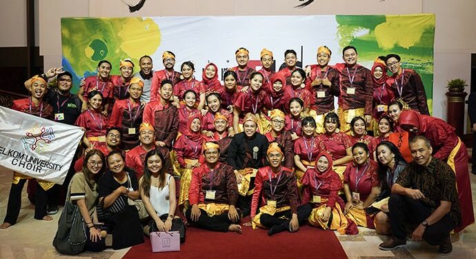 Telkom University Choir Borong Medali di Taiwan