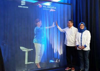 XL Axiata Demo Hologram Untuk Persiapkan Layanan 5G