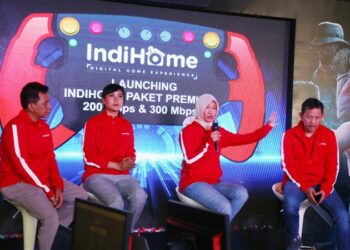 Gandeng Komunitas Gamer Surabaya, Telkom Luncurkan IndiHome Paket Premium dengan Kecepatan Hingga 300 Mbps