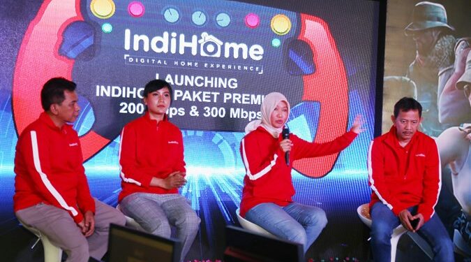 Gandeng Komunitas Gamer Surabaya, Telkom Luncurkan IndiHome Paket Premium dengan Kecepatan Hingga 300 Mbps