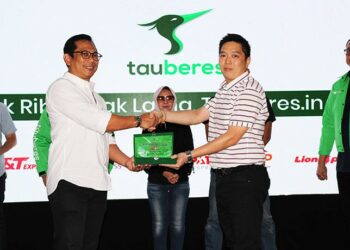 J&T Express Jalin Kolaborasi Dengan Aplikasi Tauberes