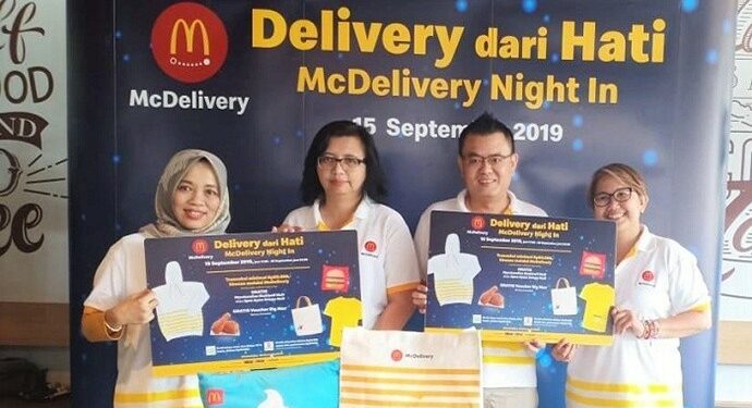 McDelivery Night In, Hadir Spesial Untuk Pemesanan Di Malam Ini