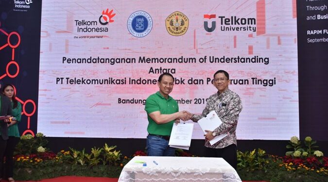 Besarkan Inovasi, Telkom Jalin Kolaborasi Sinergis dengan ITB, UNPAD, dan Tel-U