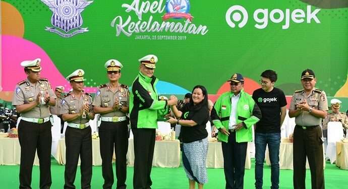 Kolaborasi Gojek & Korlantas Polri Tekan Angka Kecelakaan