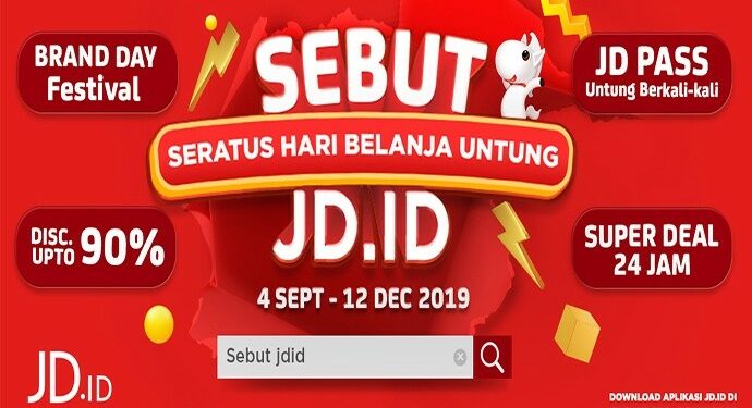 JD.ID Gelar Kampanye Menarik Selama 100 Hari